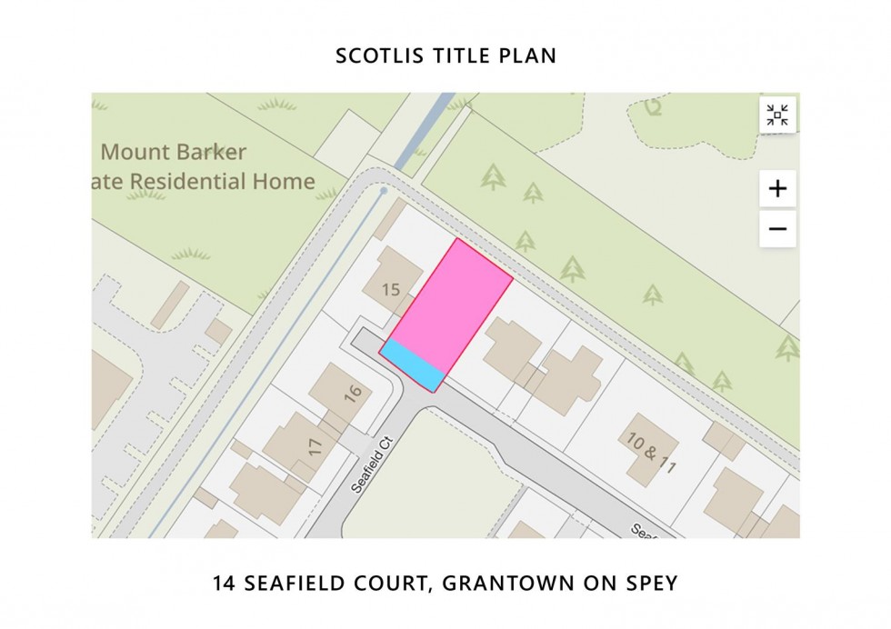 Floorplan for Seafield Court, Grantown on Spey