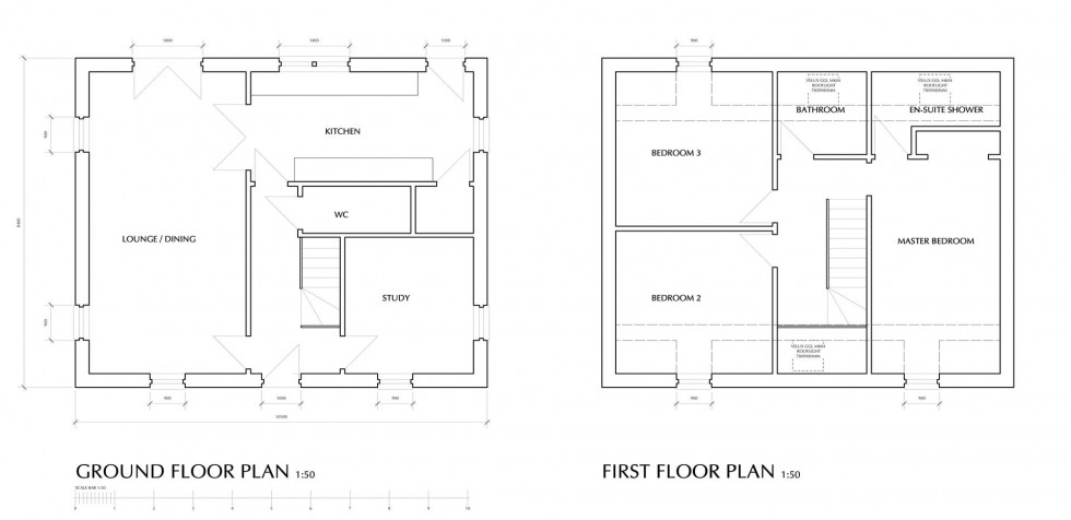 Floorplan for House Site, 57 Main Street, Tomintoul