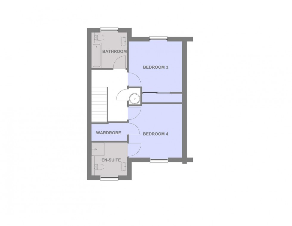 Floorplan for Dulicht Court Development, Seafield Avenue, Grantown on Spey