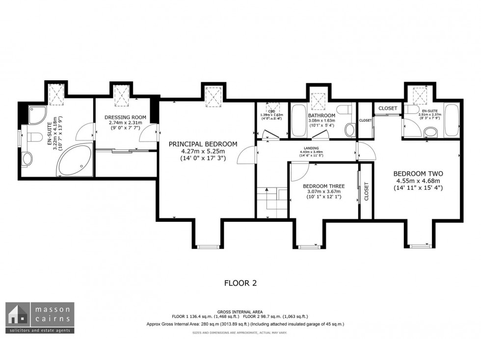 Floorplan for Balgowan House, Balgowan, Laggan, Newtonmore