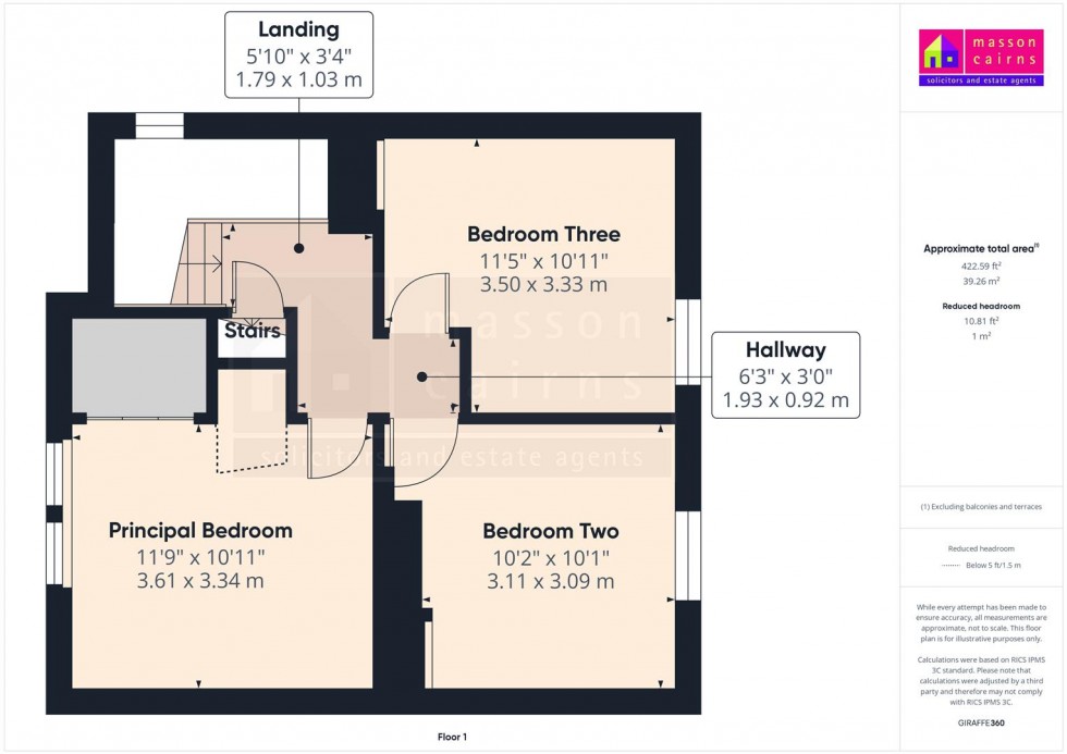 Floorplan for 36 Kylintra Crescent, Grantown on Spey