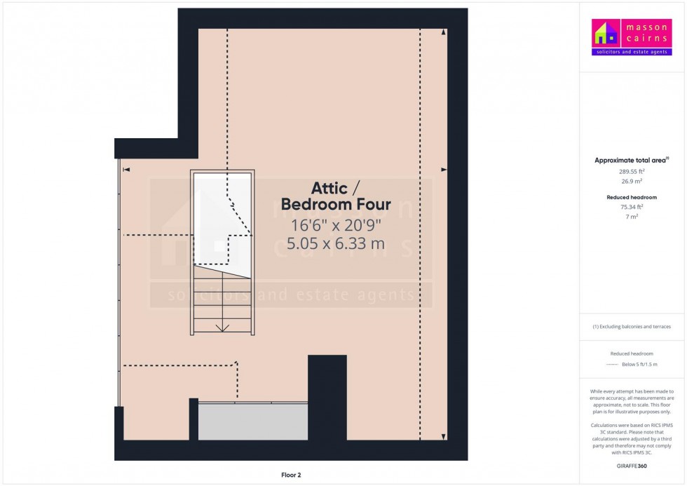 Floorplan for 36 Kylintra Crescent, Grantown on Spey