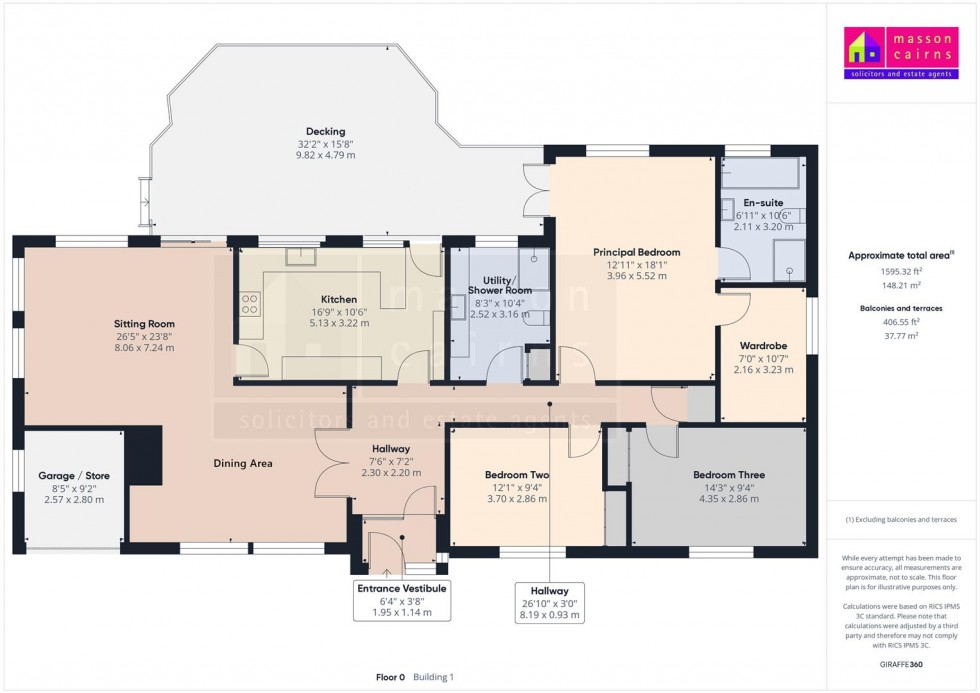 Floorplan for Rowan Lodge, Culvardie, Nethy Bridge