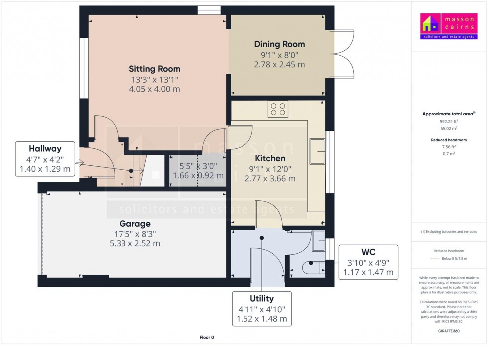 Floorplan for Birchlands, Beinn Ghuilbinn, Aviemore