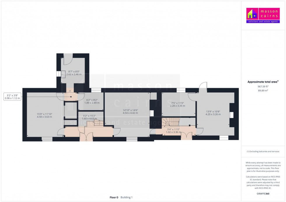 Floorplan for Milton Cottage, Steading & Land, Boat Of Garten