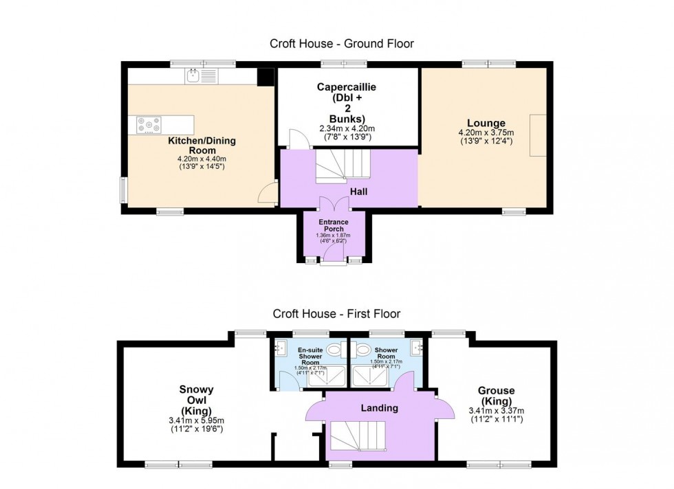 Floorplan for Croftmaquien, Nethy Bridge