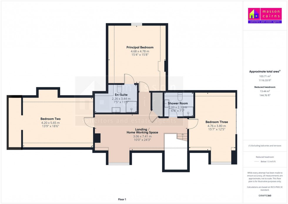 Floorplan for Luibeg, 1 Lynstock Park, Nethy Bridge