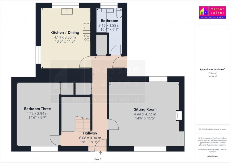Floorplan for Lynmore, Braes of Castle Grant, Grantown on Spey