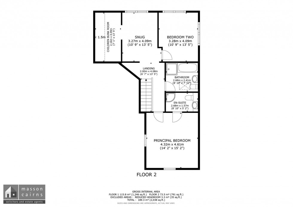 Floorplan for Smithy Croft, Station Road, Carrbridge