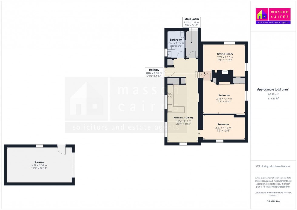 Floorplan for Cherry Grove, Tulloch, Nethy Bridge