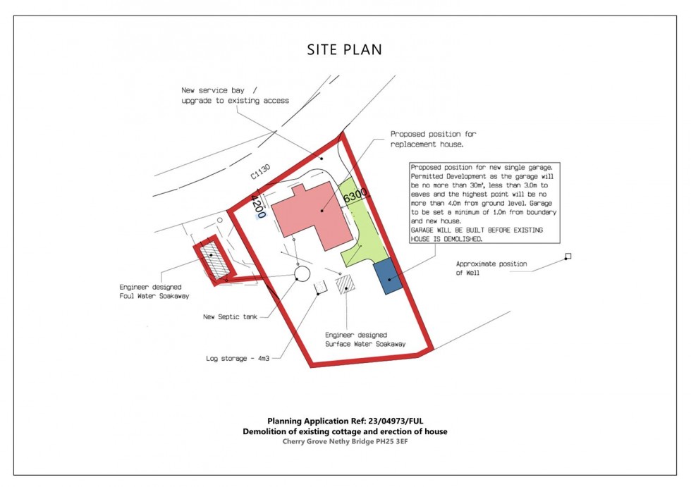 Floorplan for Cherry Grove, Tulloch, Nethy Bridge
