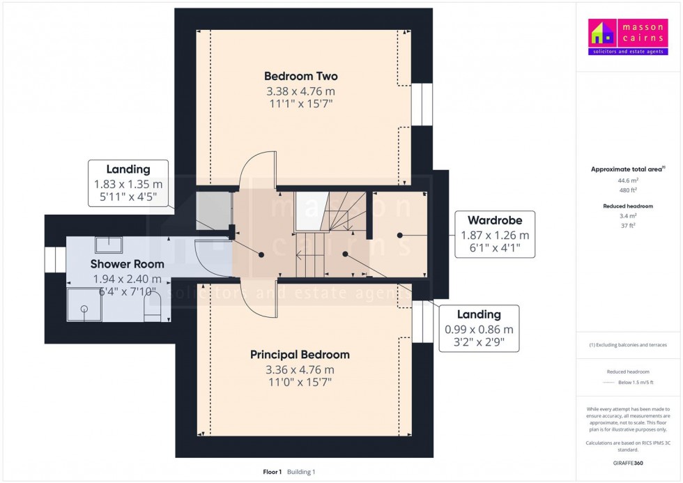 Floorplan for 3 Lower Castleton, Glenlivet