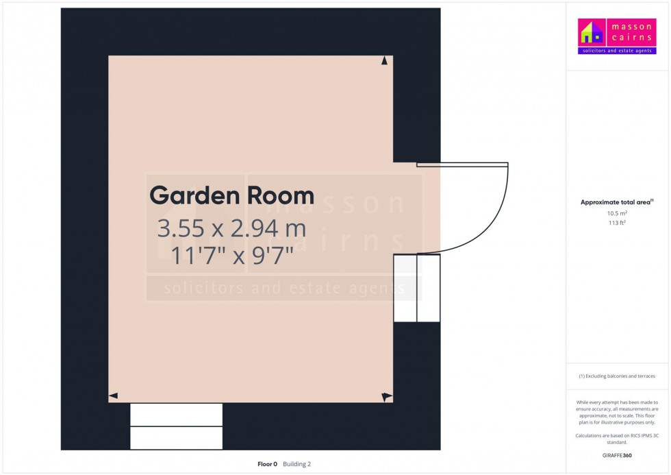 Floorplan for 3 Lower Castleton, Glenlivet