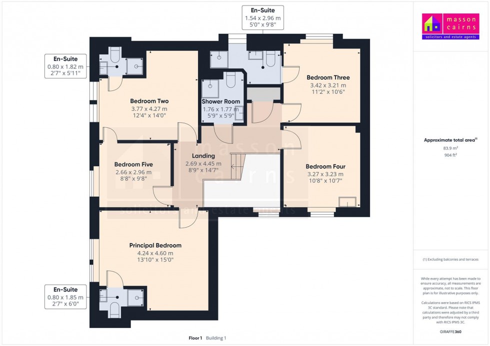 Floorplan for Dunmhor House, 67 High Street, Kingussie