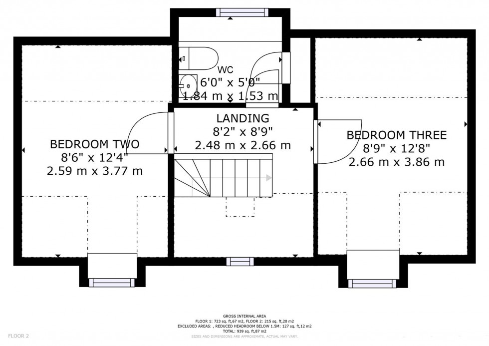 Floorplan for Avondale, 110 Main Street, Tomintoul,