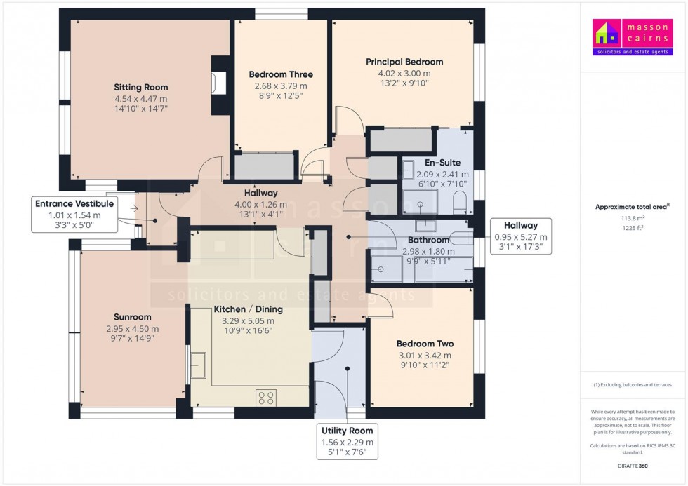 Floorplan for 4 Woodburn Crescent, Grantown on Spey