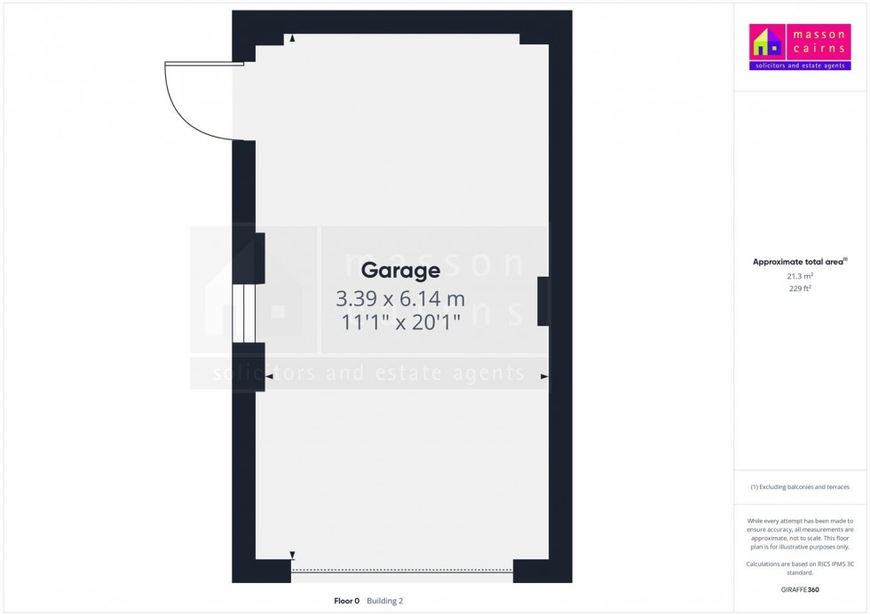Floorplan for 19 Woodburn Drive, Grantown on Spey