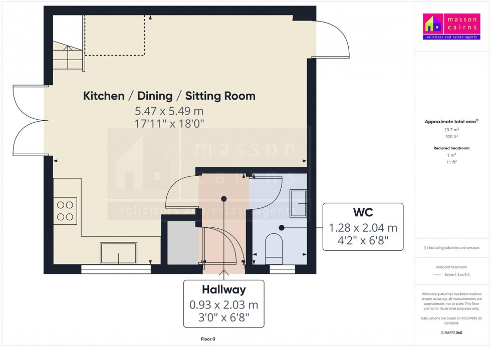 Floorplan for Steading 2, Balvatin Cottages, Perth Road, Newtonmore