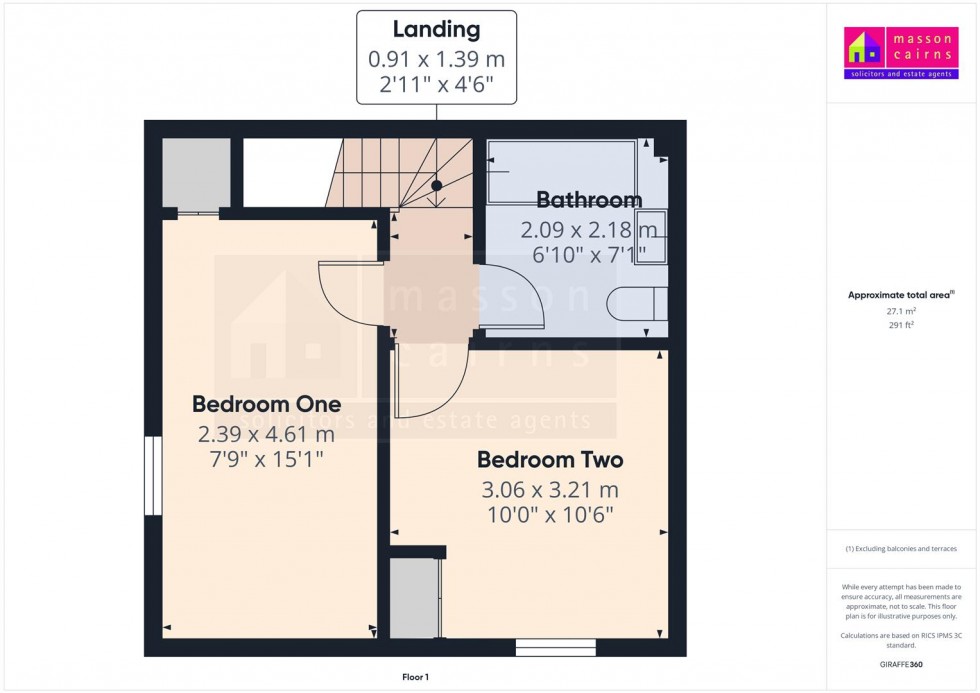 Floorplan for Steading 2, Balvatin Cottages, Perth Road, Newtonmore