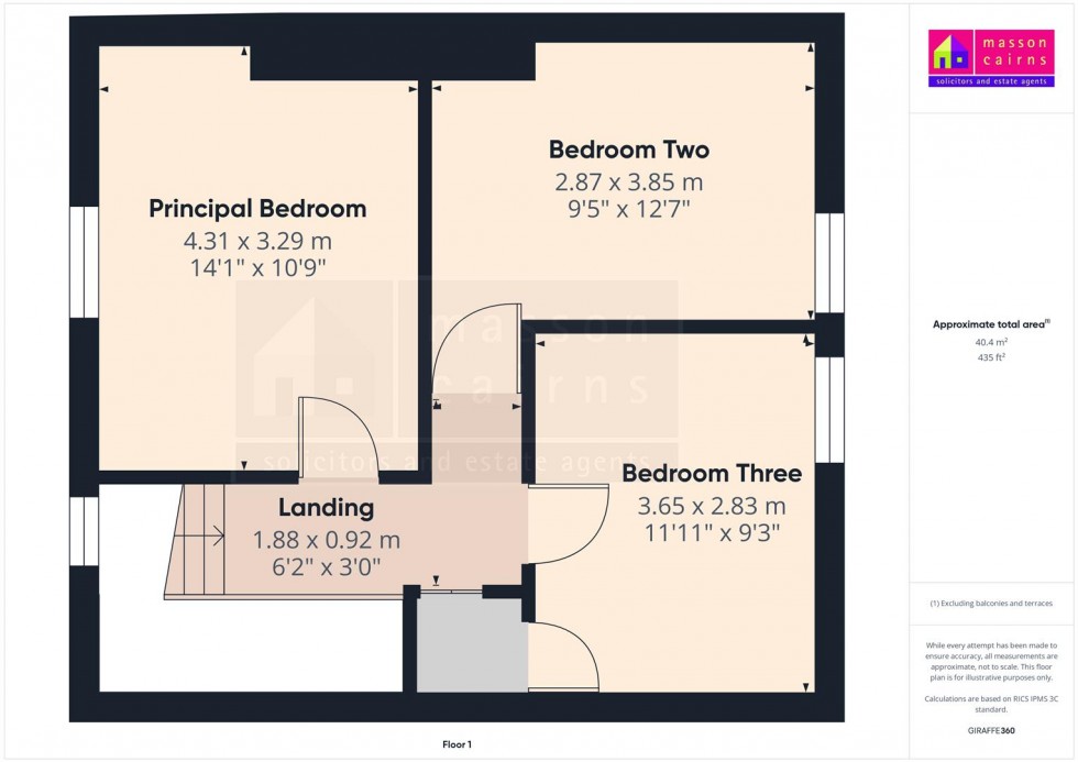 Floorplan for 9 Grampian Crescent, Boat Of Garten