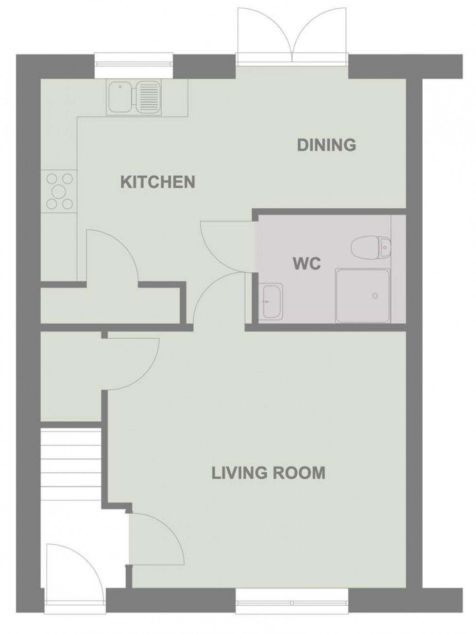 Floorplan for Anagach, Plots 58 & 59 Dulicht Court, Grantown on Spey