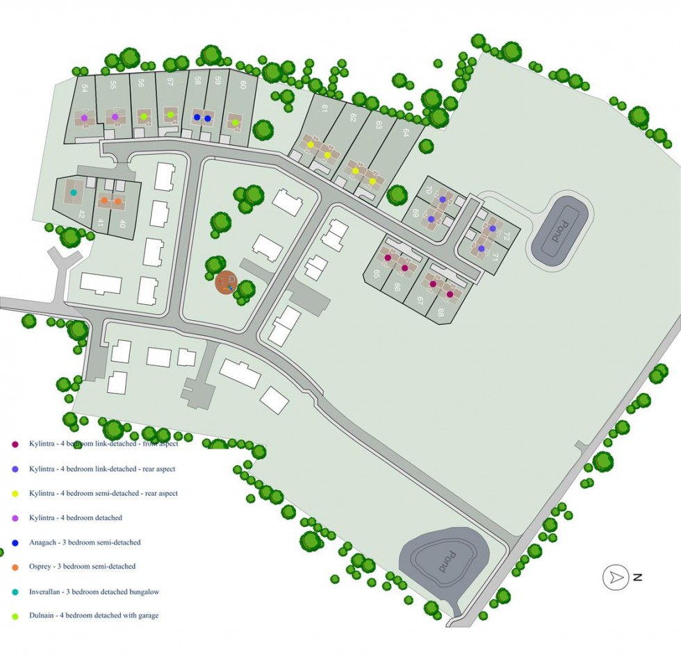 Floorplan for Anagach, Plots 58 & 59 Dulicht Court, Grantown on Spey