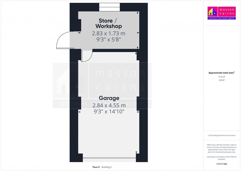 Floorplan for Nia Roo, 9 Hillside Avenue, Kingussie