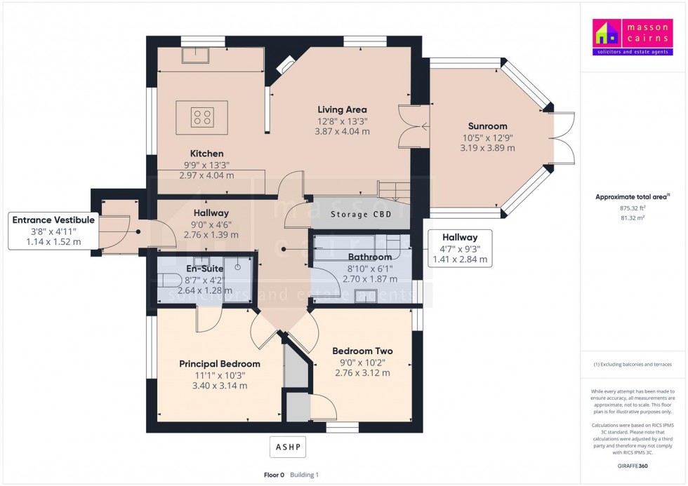 Floorplan for 25 Dirdhu Court, Nethy Bridge