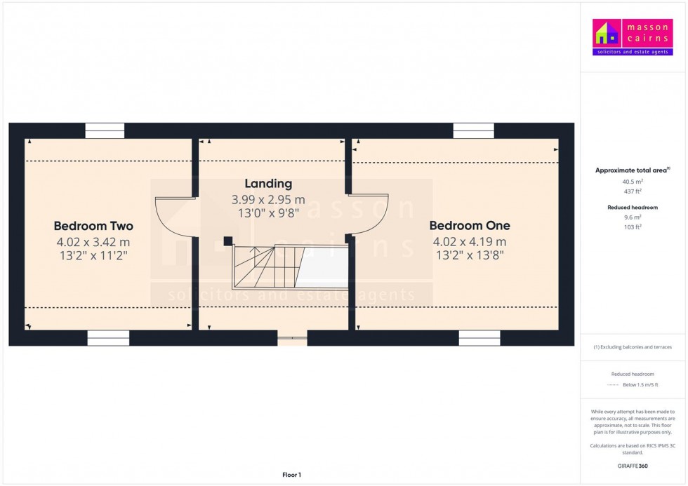 Floorplan for Highlea, Auchnarrow, Glenlivet