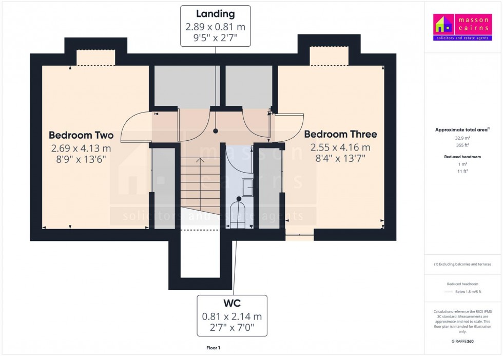 Floorplan for 37 Beachen Court, Grantown on Spey