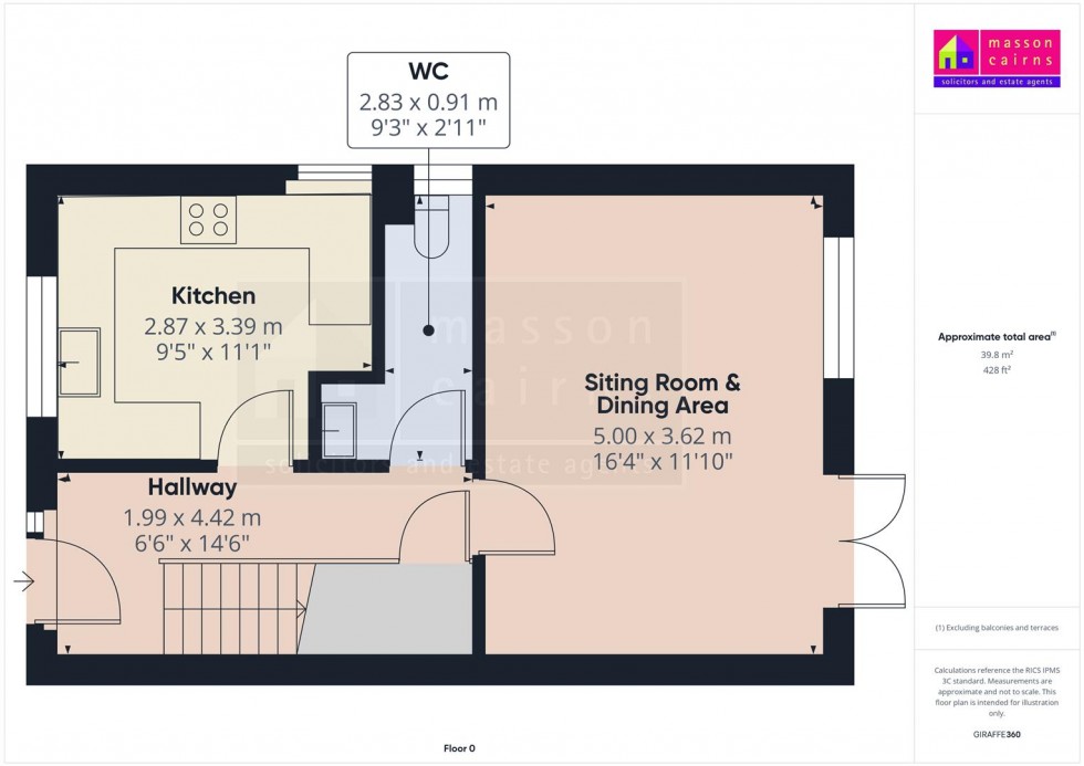 Floorplan for 8 Pinefield, Carrbridge