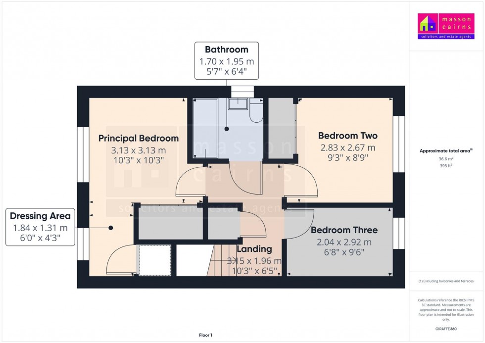 Floorplan for 8 Pinefield, Carrbridge