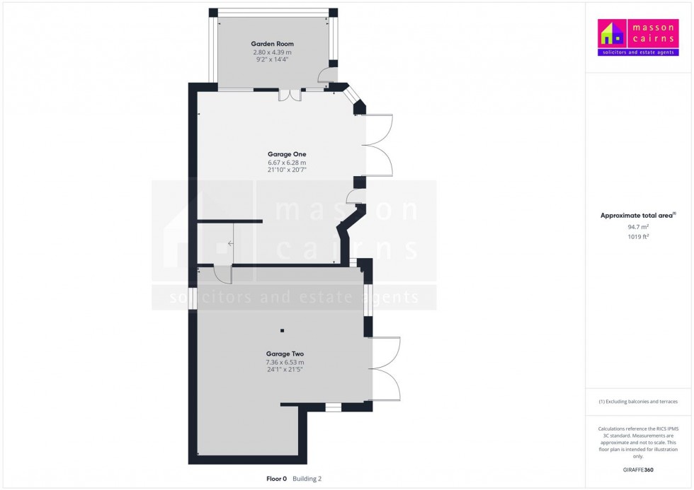 Floorplan for Railway Cottage 4, Slochd, Carrbridge