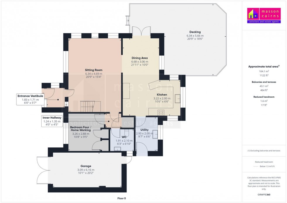 Floorplan for 11 Croftside, Aviemore