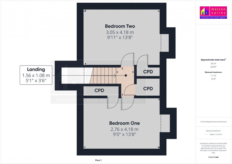 Floorplan for 32 Strathspey Avenue, Aviemore