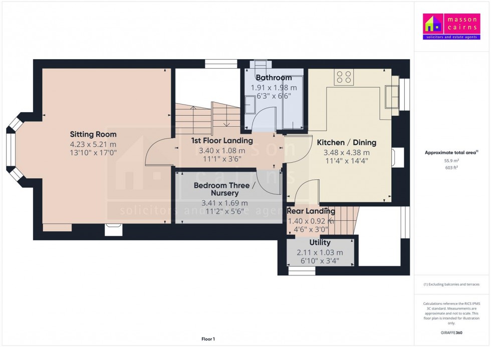 Floorplan for 29 High Street, Grantown on Spey