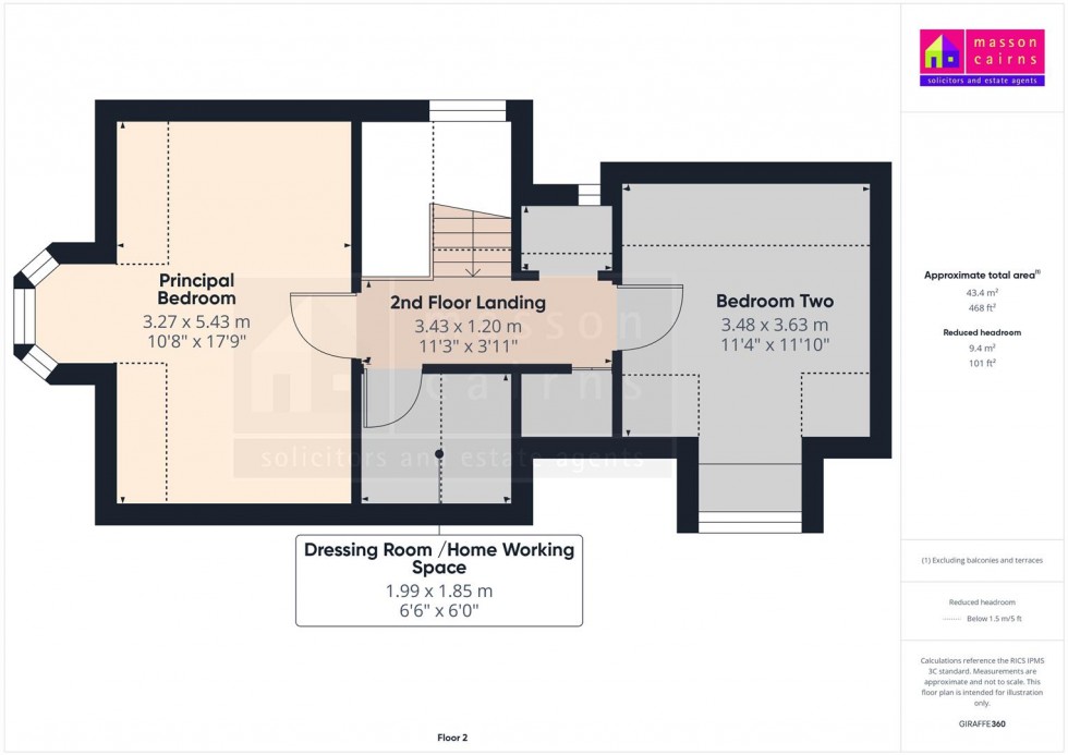 Floorplan for 29 High Street, Grantown on Spey