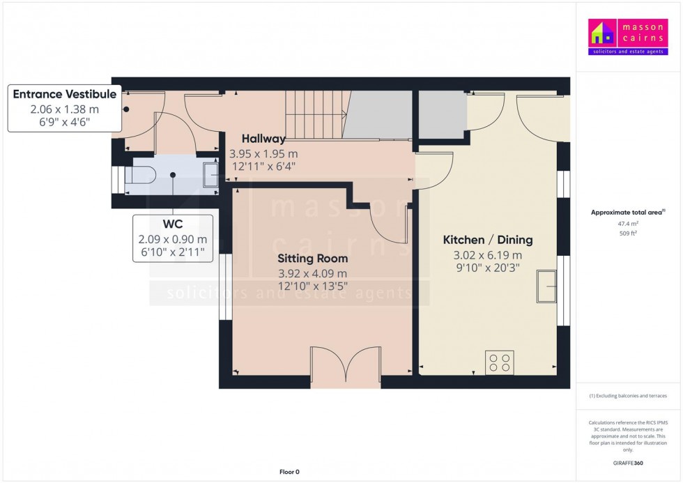 Floorplan for 1 Newlands Road, Aviemore