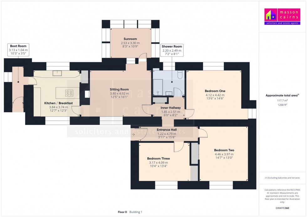 Floorplan for Glenochty,Auchnarrow, Ballindalloch