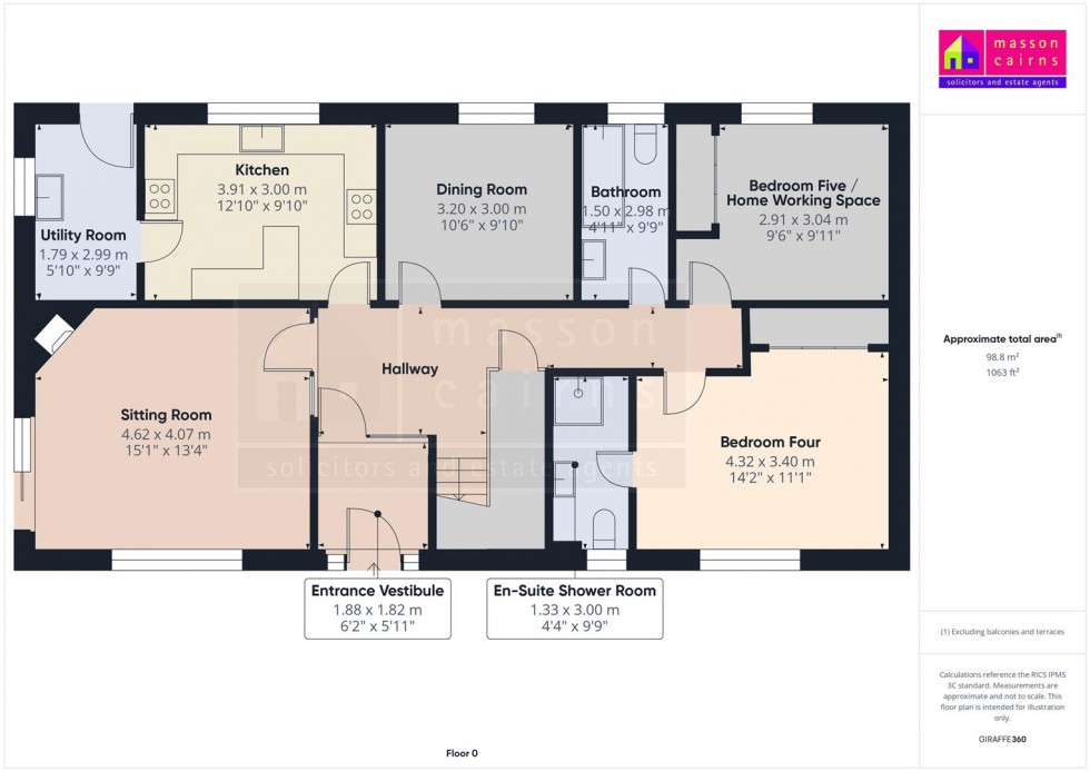Floorplan for 69a Main Street, Tomintoul
