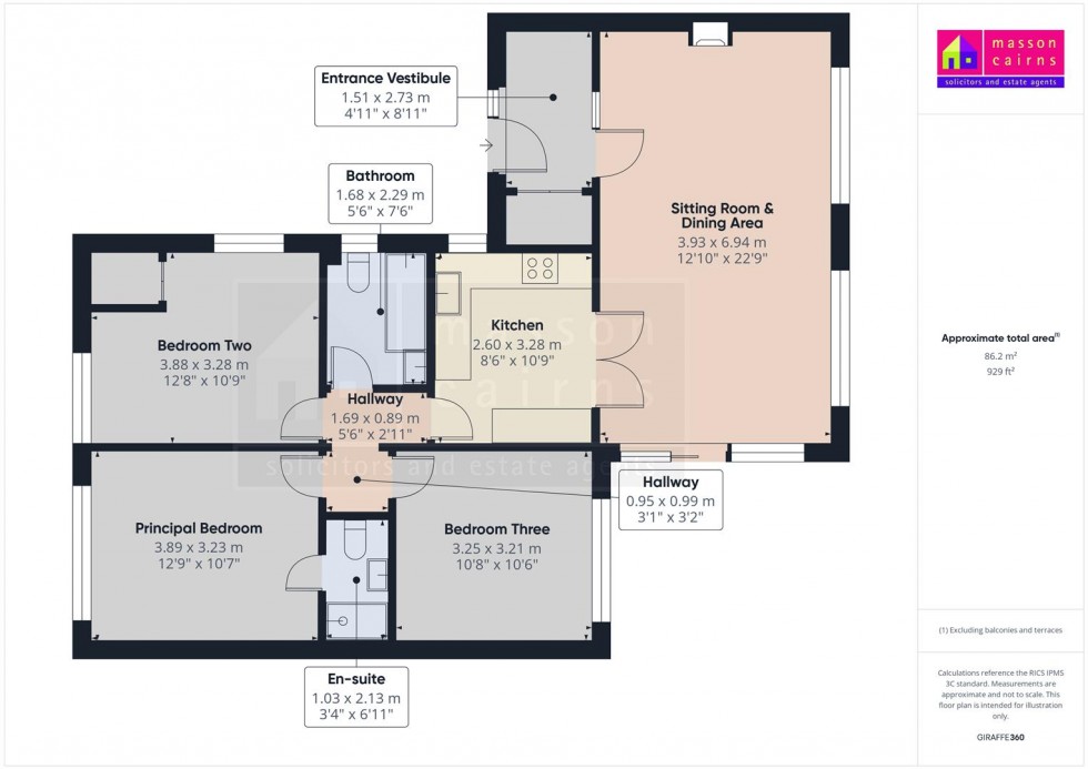 Floorplan for 3 Corrour Road, Aviemore