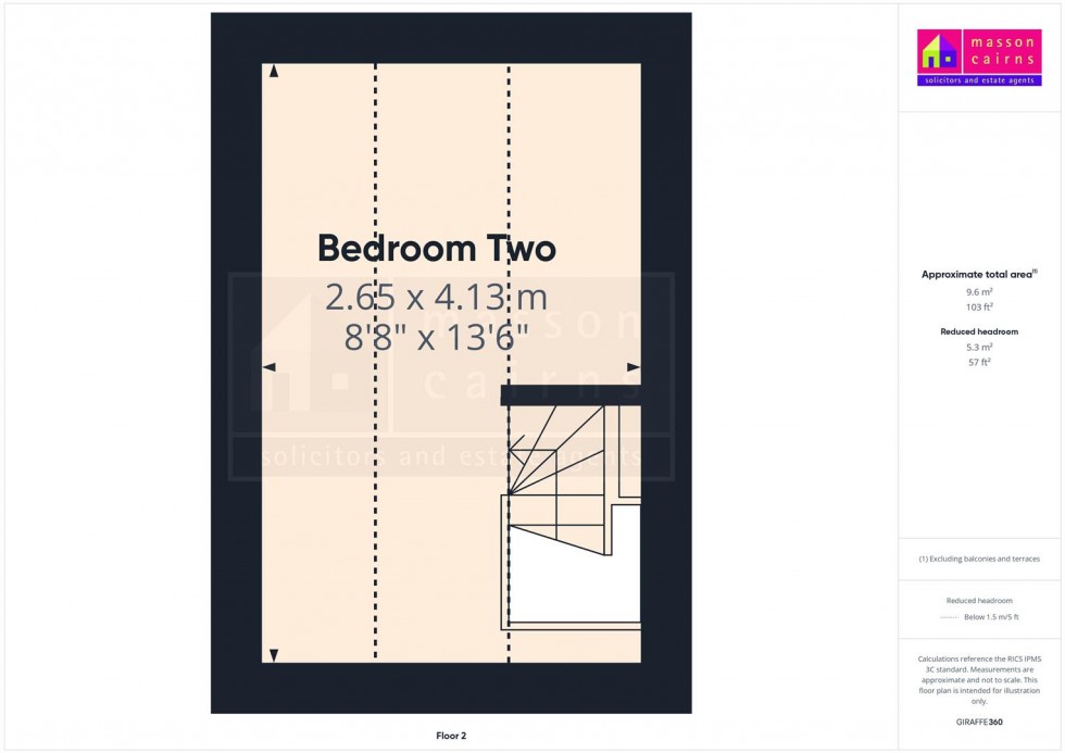 Floorplan for 116 High Street, Grantown on Spey