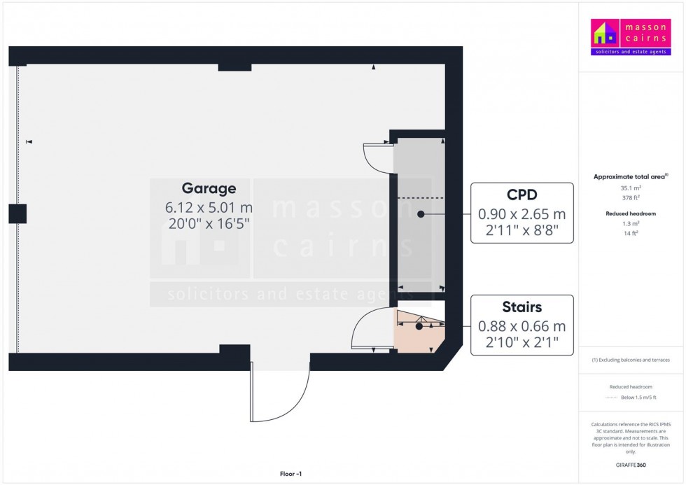 Floorplan for 60 Strathspey Drive, Grantown on Spey