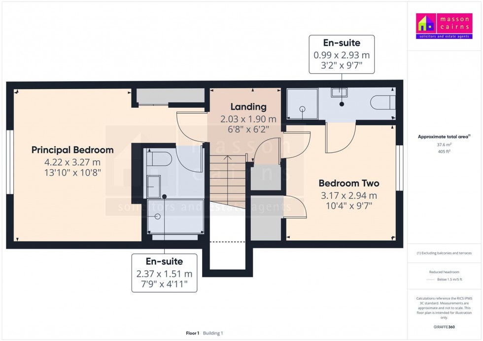 Floorplan for 3 Rhuarden Court, Grantown On Spey