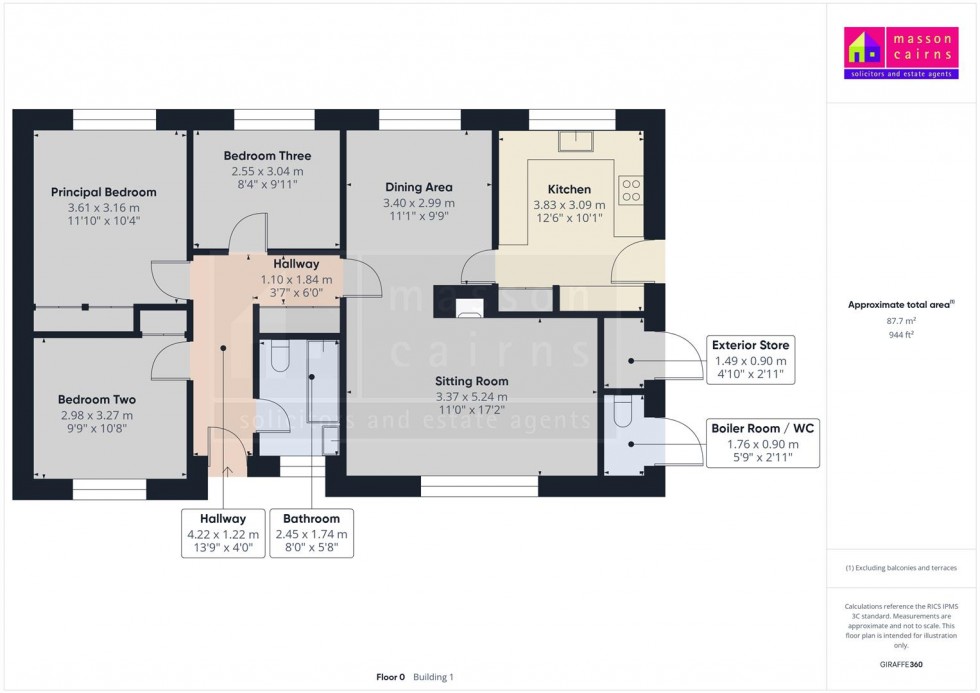 Floorplan for Mulanje, Cromdale, Grantown on Spey