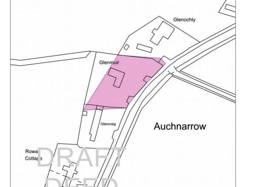 Floorplan for Glenmuir, Auchnarrow, Ballindalloch