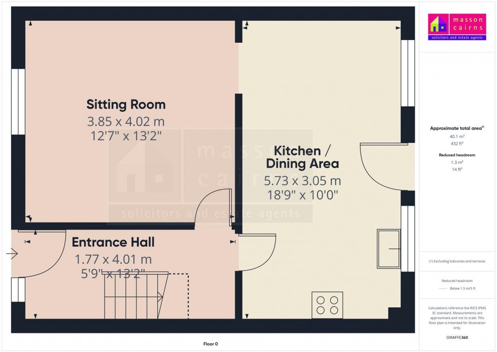 Floorplan for 6 School Place, Dulnain Bridge