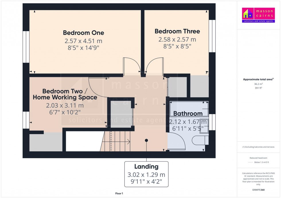 Floorplan for 6 School Place, Dulnain Bridge