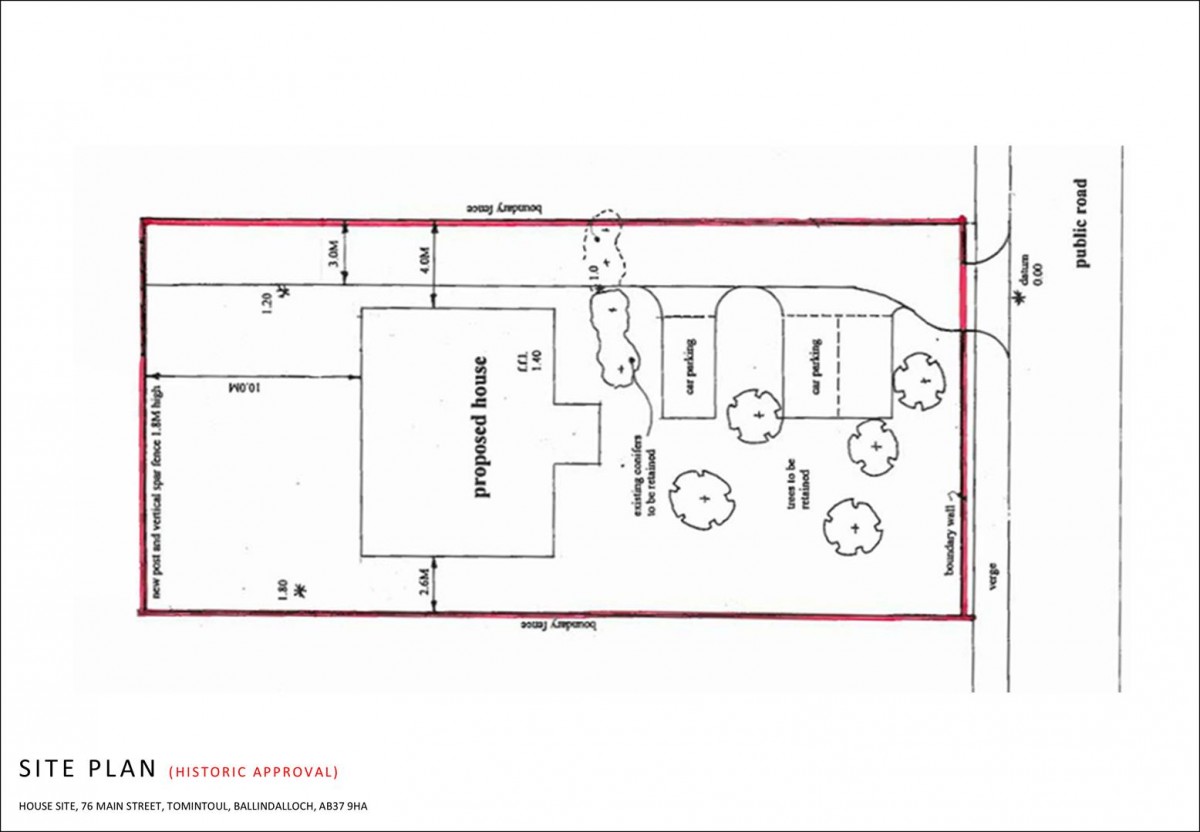 Images for House Site, 76 Main Street, Tomintoul EAID:massoncairnsltdapi BID:1