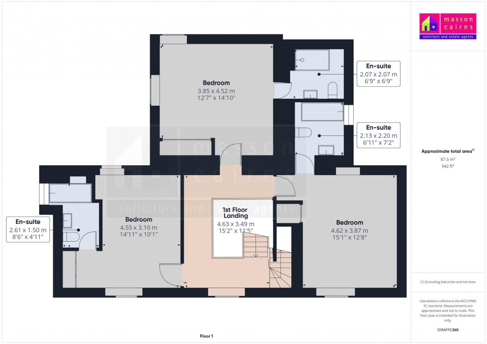 Floorplan for Heathfield House, Grantown on Spey